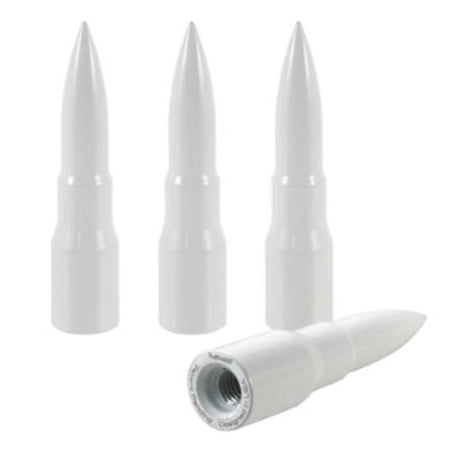 LGC001WH Lug Nut Caps, White