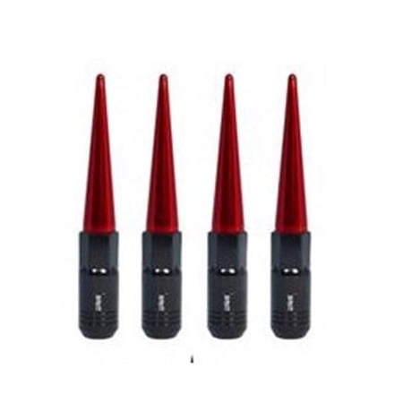 LGC002RD Lug Nut Caps, Red