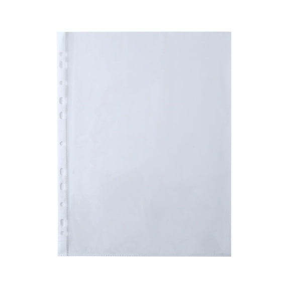LGCASL 100 A4 Transparent Document Bags 100 Pcs Document Folder Case Transparent Document Bag Paper Holder File Folder Plastic Folder
