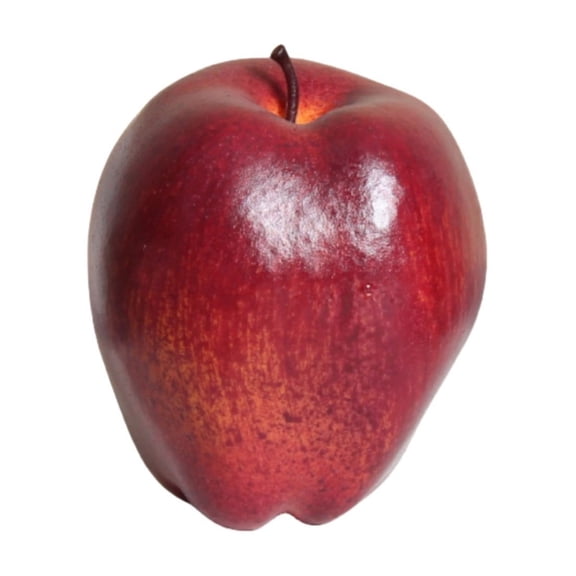 LGCASL Artificial Fruit,(Red Delicious Apple)Fake Apples for Home Decor, Photography, Store Cabinet Display and Photography Props for Decorating Fruits, 1*Simulated Apple Decoration Props