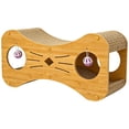 thumbnail image 1 of LGCASL Cat Scratching Post Toy Scratcher Tunnel Tunnel | Corrugated Scratcher for Indoor Outdoor Home Living Room Corner Floor, Khaki, 1 of 9