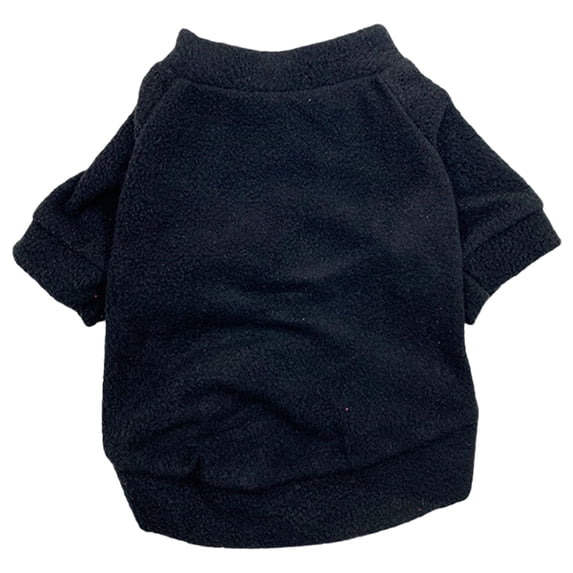 LGCASL Dog Clothes Hoodies Clearance! Dogs Puppy Sweatshirts Fleece Doggie Sweaters Winter Dog Clothes Female Boy Girl Pet Pup Warm Clothing Outfit (Black, S)