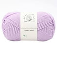 thumbnail image 1 of LGCASL Hand-Knitted Yarn #2 Lilac , 1Pc=100G Hand Woven Cotton Yarn Soft Crochet Yarn for Hand Knitting Warm Sweater Sofa Cushion Scarf Diy, 1 of 4