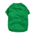 thumbnail image 1 of LGCASL Lightweight and Breathable Spring Pullover for Pets Dog T Shirt Soft Cotton Basic Pet Shirt Lightweight Breathable Pullover Design for Small and Medium Dogs Puppy (Green, Xs), 1 of 9