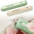thumbnail image 1 of LGCASL Multifunctional Needle Threader, Household Suture Remover, Light Green 2 in 1 Needle Threader and Seam New Automatic Threader for Hand Sewing Storable Sewing Needles for Sewing Lover, 1 of 5