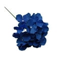 thumbnail image 1 of LGCASL Pcs 6 Inch Silk Hydrangea Heads Artificial Decoration Flowers Garden Floral Décor Purple, 1*Artificial Flower Blue, 1 of 5