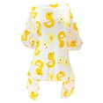 thumbnail image 1 of LGCASL Pet Clothes Clearance! Chihuahua Pajamas Dog Pajamas for Small Dogs Girl Boy Soft Pet Tiny Dog Clothes Outfit (Yellow, L), 1 of 6