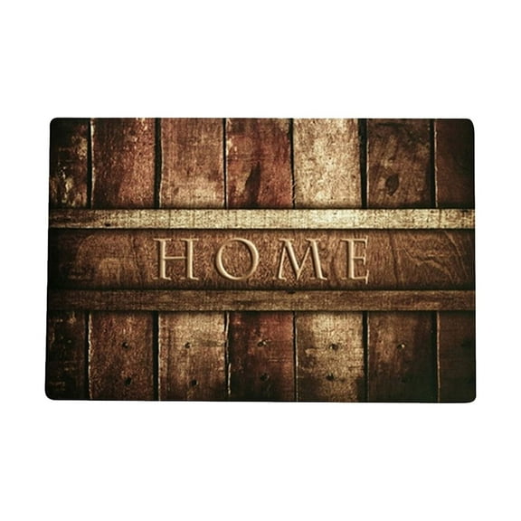 LGCASL, Welcome Doormat Indoor/Outdoor Non Slip Rug Entry Mat Front Door Welcome Mat for Outside Porch Entrance Home Entryway Farmhouse Decor, Carpet Brown
