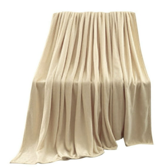 LGCASL kī-ds Rabbit Knitting Blanket Bedding Quilt Play Blanket, Plush Comfort Blanket 100*70cm, Yellow