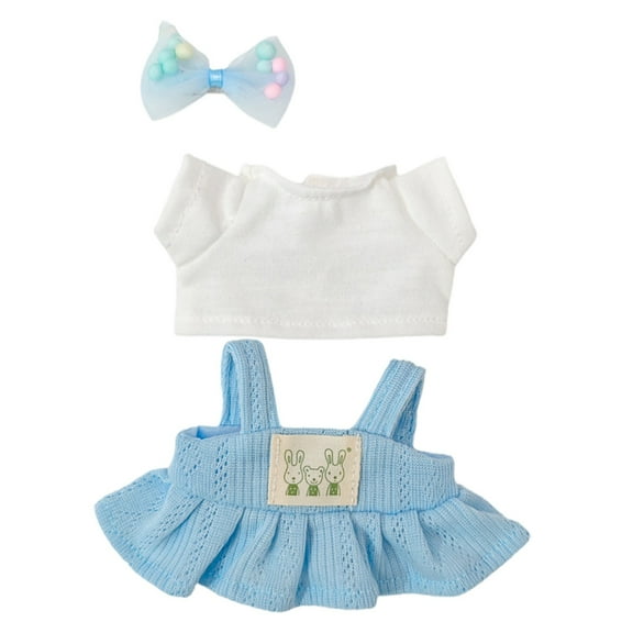 LGHDIWN 2025NEW Trendy Clothes for 5.9-6.7inches Doll, Dolls Clothes Set for Dolls Accessories, Multiple Stylish Outfit Sets, can be Used to Change Clothes for your15&17cm Dolls