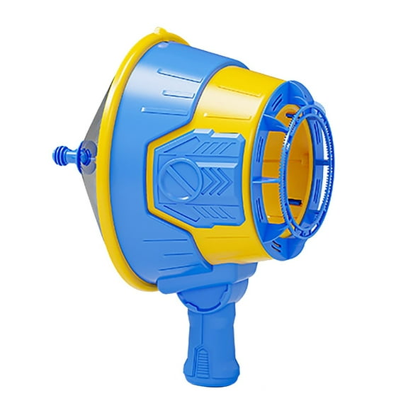 LGHDIWN Bubble Machine, Air Bubble Machine with 2 Packs Of Bubble Liquid Shoots Bubbles Over 16 Feet New and Large Air for Family Gatherings Parties Or Any Outdoor Fun 50ml