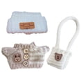 thumbnail image 1 of LGHDIWN Clothes for Doll Set (No Doll) Hat & Handcrafted Crochet Set for 15cm/17cm - Stylish Adorable Dolls Clothes Accessories, Designer Cute Clothes for Dress up Unique Style, 1 of 9