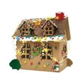 thumbnail image 1 of LGHDIWN DIY Wooden Christmas Gingerbread House Kit to Build with Paint Paintbrushes and Gingerbread Man Stickers 3D Christmas Tree Ornaments for Fun Craft Activity Creative DIY Art Project, 1 of 4