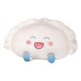 thumbnail image 1 of LGHDIWN Dumpling Themed Decorative Throw Pillow - Cute Dumpling Shaped Accent Cushion, Soft Fabric Decor Pillow for Sofa, Couch, Living Room, Bedroom and Home Decoration, 1 of 8