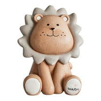 LGHDIWN Lion Money Bank with Lovely Big Head, Shatterproof Cute Cartoon Lion Piggy Bank, First Coin Bank, Best Christmas Birthday for Kids Boys Girls Home Decoration