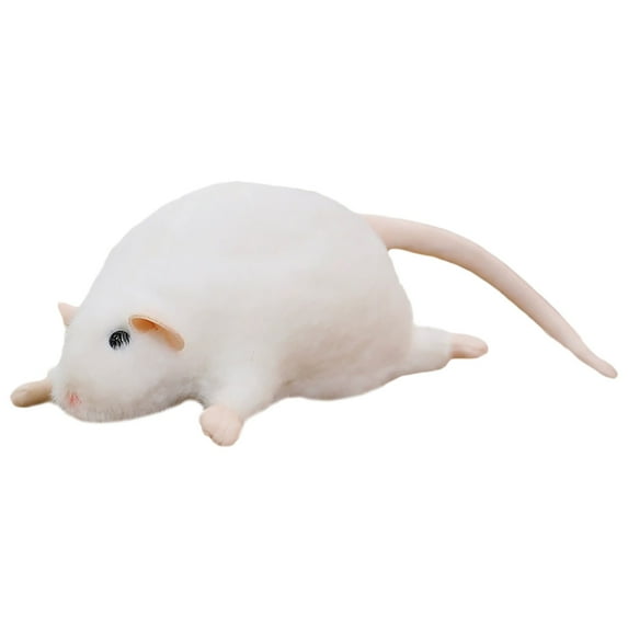 LGHDIWN Rat Stuffed Animal Plush Toy (7.8/11.8 inchs) - Soft & Cute Stuffed Animal Pillow, Adorable Rat Cuddle Pillow for Bed, Sofa, Room Decor, Cuddly Realistic Plushies for Birthday