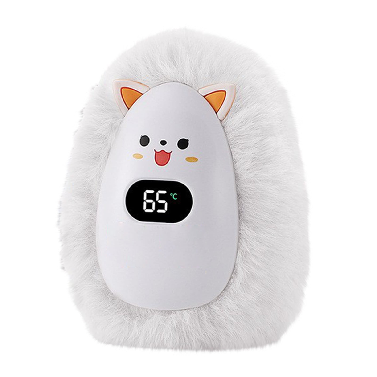 LGHDIWN Rechargeable Hand Warmer with Digital Display - 3-Temperature Pocket Heater (10.5 x 7.5 cm) for Outdoor Camping, Hiking, Sports and Winter Travel - Fast Heating Portable Gadget