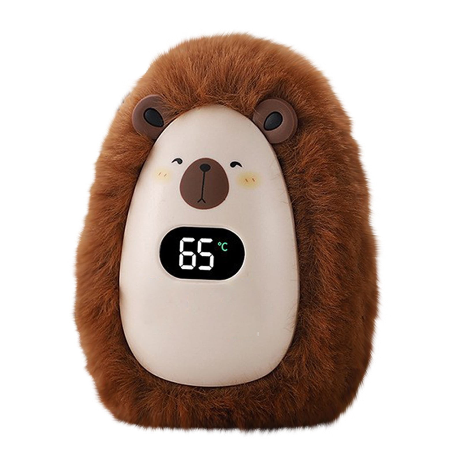 LGHDIWN Rechargeable Hand Warmer with Digital Display - 3-Temperature Pocket Heater (10.5 x 7.5 cm) for Outdoor Camping, Hiking, Sports and Winter Travel - Fast Heating Portable Gadget