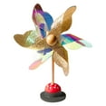 thumbnail image 1 of LGHDIWN Reflective Pinwheels Wind Spinner, Colourful Pinwheels,Mixed Colors Plastic Wind Spinners Toy for Kids,6 Vane Windmill for Home Garden Lawn Indoor Outside Decoration, 1 of 5