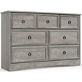 thumbnail image 1 of LGHM 7 Drawer Dresser, Modern Chest of Drawers for Bedroom Living Room, Gray, 1 of 11