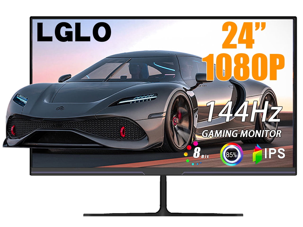LGLO 24 inch Gaming Monitor 1920 x 1080 144Hz DisplayPort Gaming Office