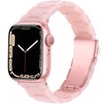 thumbnail image 1 of LGSY Resin Apple Watch Band for iWatch Series 8 7 6 5 4 3 2 1 SE 38mm 40mm 41mm Women men Strap Bracelet, 1 of 7