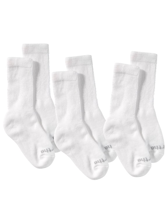LGWhite Doc Ortho Ultra Soft Diabetic Socks, 3 pairs