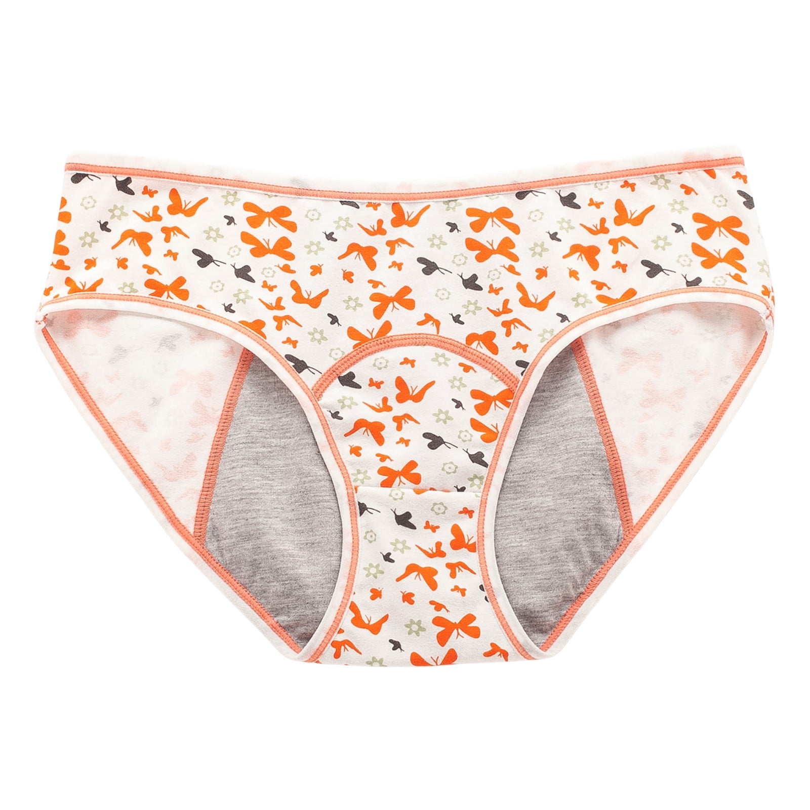 LGhxcb Teen Girls Protective Panties Leak Proof Underwear Heavy Flow