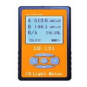 LH-129 LH-131 Infrared Light Irradiance Power Meter Tester, Radiometer LED Luminous Intensity Sunlight Meter ,Easy Test