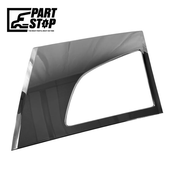 LH Corner Bumper Trim with Fog Light Hole  Chrome | Fits Volvo VNL 2018+