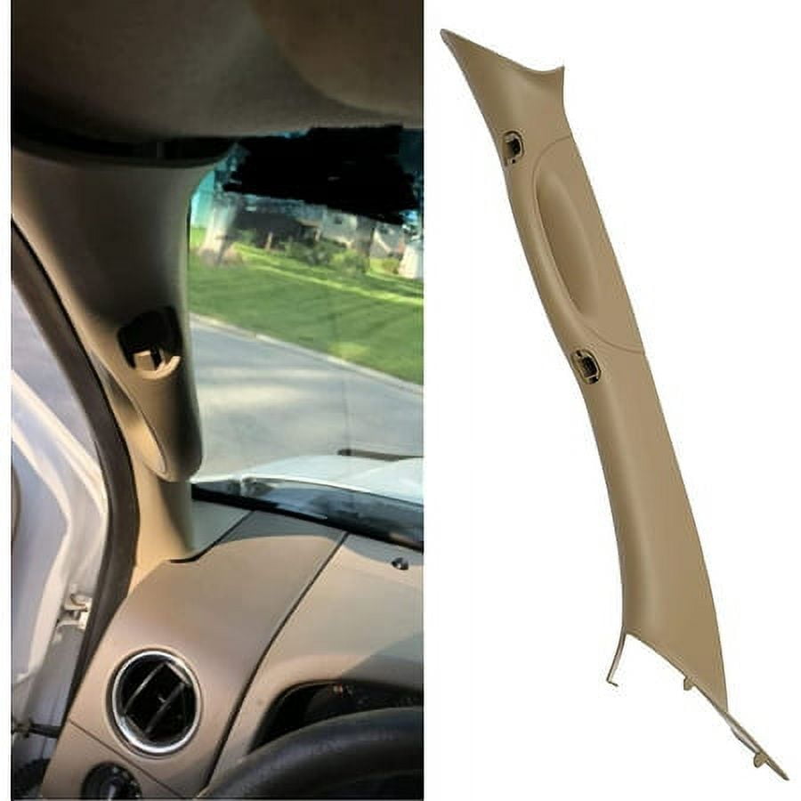 LH Driver Front A Pillar Trim Tan Interior Handle for 2004-2008 Ford F150 05 06 07