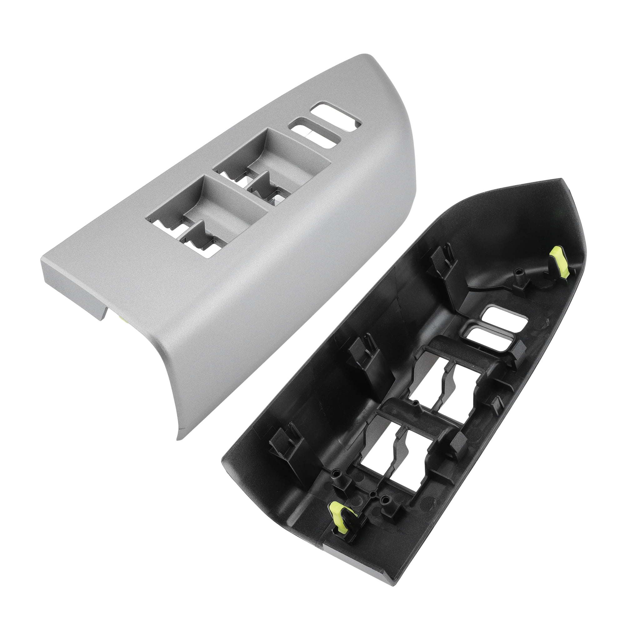 LH Driver Left Side Front Armrest Door Window Switch Panel Bezel Trim for Toyota Tundra 2007-2013 Replaces# 742320C100 Gray