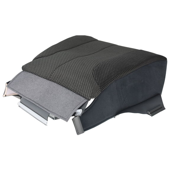 LH Driver Side Bottom Cloth Seat Cover Replacement for 2003-2005 Ram 1500 2500 3500 SLT Gray