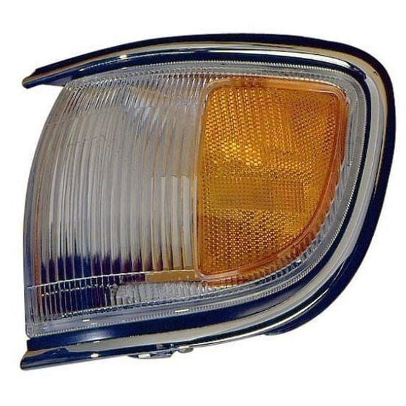 Corner Turn Signal Side Marker Light for 96-99 Nissan Pathfinder Left Chrome