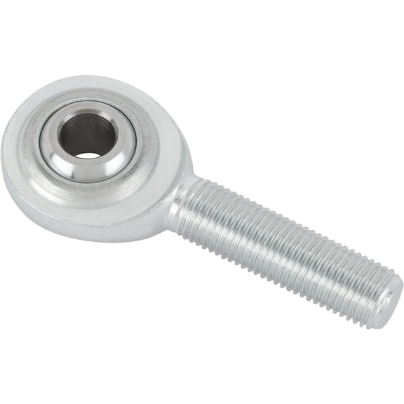 Speedway Motors LH Male Heim Joint Rod End 3/8 Inch Thread x 5/16 Inch Bore Universal Fit for Micro Sprint Midget Sprint Car Suspension Steering Linkage
