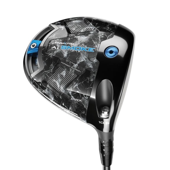 Pre-Owned LH Paradym AI Smoke Max Mens Graphite Shaft Driver 10.5 UST Mamiya Helium Black 4 Graphite Light
