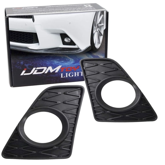 LH RH Fog Lamp Garnish Bezel Covers For 2013-2015 Lexus GS350 GS460 GS450h, Lexus F-Sport Style