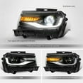 thumbnail image 1 of LH+RH LED Projector Headlights Front Lamps For 2014-2015 Chevrolet Chevy Camaro, 1 of 6
