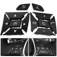 thumbnail image 1 of LH&RH Steering Wheel Control Switch Cover For Mercedes For Benz C Class W204, 1 of 11