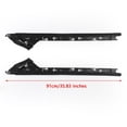 thumbnail image 1 of LH+RH Windshield Trim Pillar Molding For Ford Explorer 2011-2019, 1 of 9