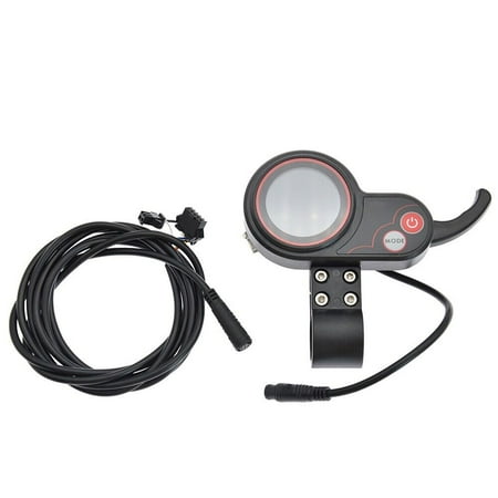 LH100 24V/36V/48V/60V E-bike Display Thumb Throttle 2In1 Speedometer Control UK