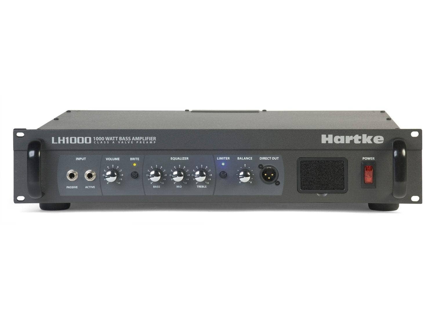 Hartke LH1000 1000w Bass Guitar Amplifier Head Class-A Tube Preamp Circuit