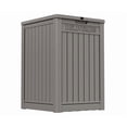 thumbnail image 1 of Bifanuo Outdoor Waterproof 48 Gallon Resin Deck Box, Gray, 1 of 7