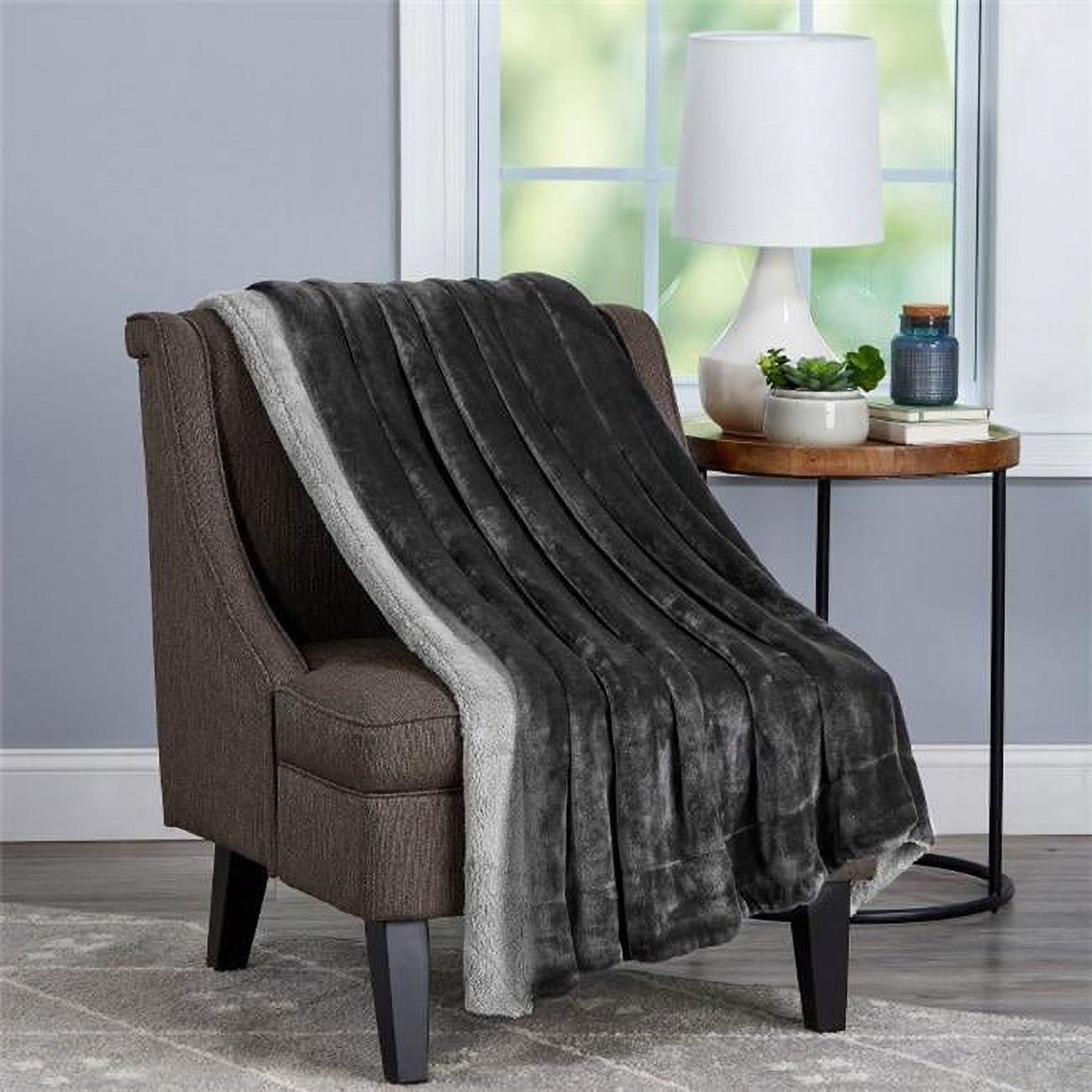 Lhc faux fur throw hotsell