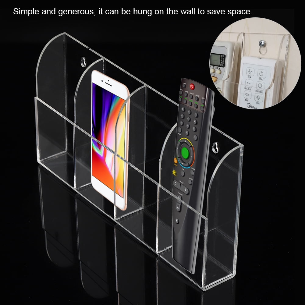 Remote Ac Case LHCER Acrylic Air Conditioner Remote Control Holder Case Storage Box ...