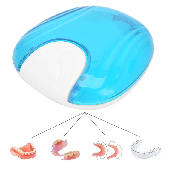 LHCER Denture Box, Denture Case Small Light For Travel Other Use For Storing Most Small Items