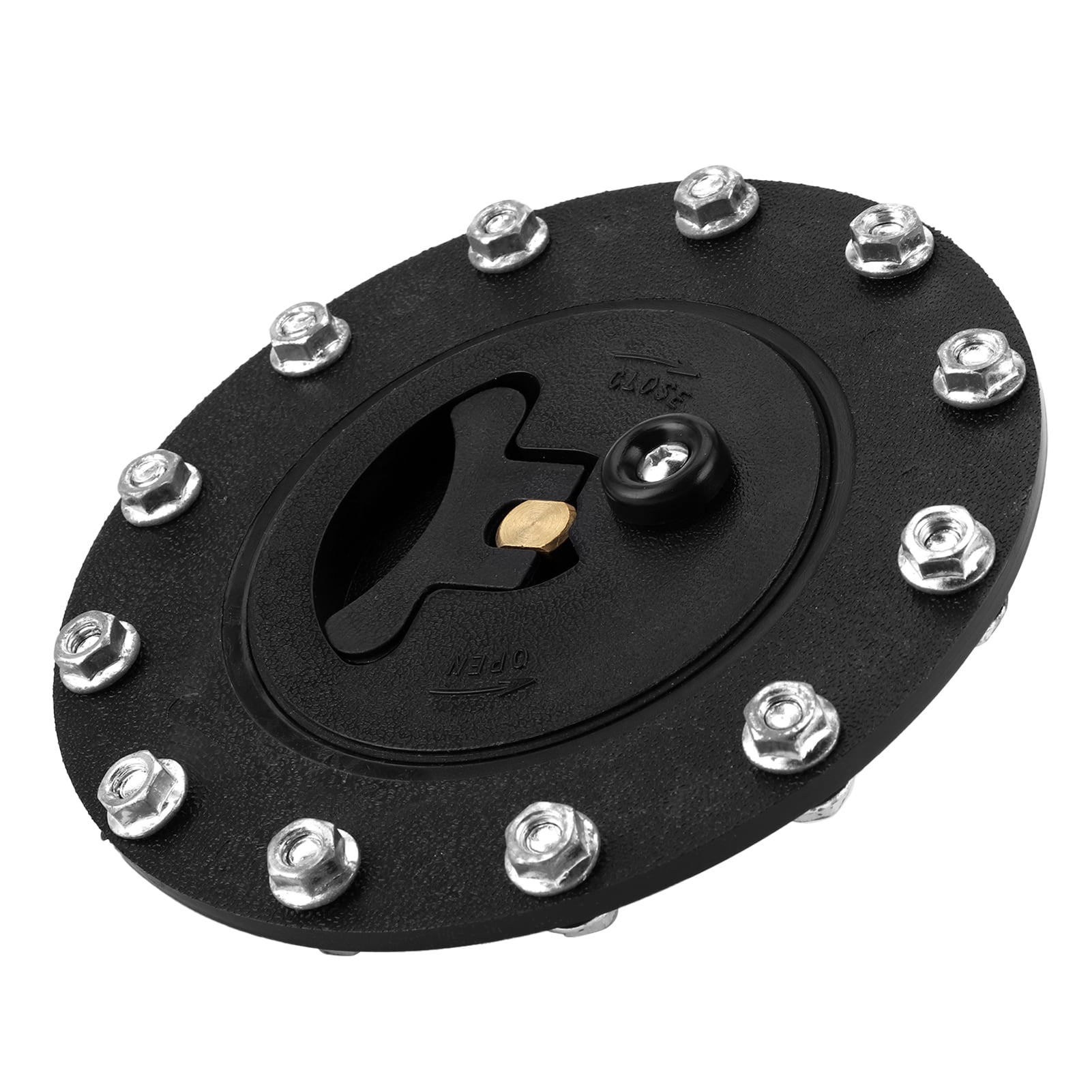 LHCER Fuel Cell Gas Tank Filler Cap Twist Cover Fitting Flame