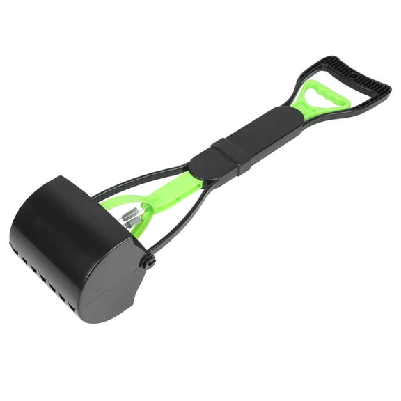 LHCER Pet Long Handle Jaw Poop Scoop, Jaw Poop Scoop Shovel Pick Up Dog Cat Waste Picker With 1 X Handle For Shovel Dog Poop From Grass For Puppies For Large Dogs
