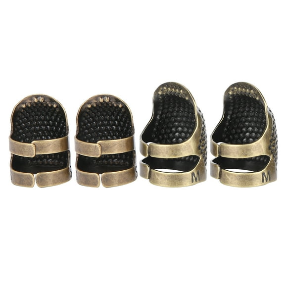 LHCER Sewing Thimble, Exquisite Thimble, Sewing For Needlework Embroidery Hand Sewing 015 (M + S)