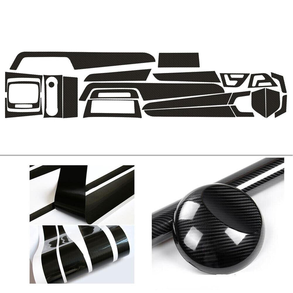 LHD For Mercedes For Benz Class C W204 5D Carbon Fiber Pattern Interior ...